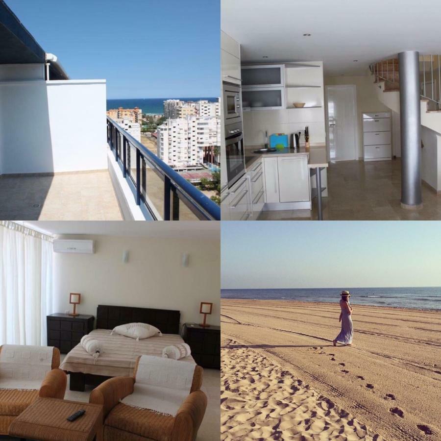 Apartamento El Eden Playa De Gandia Exteriör bild